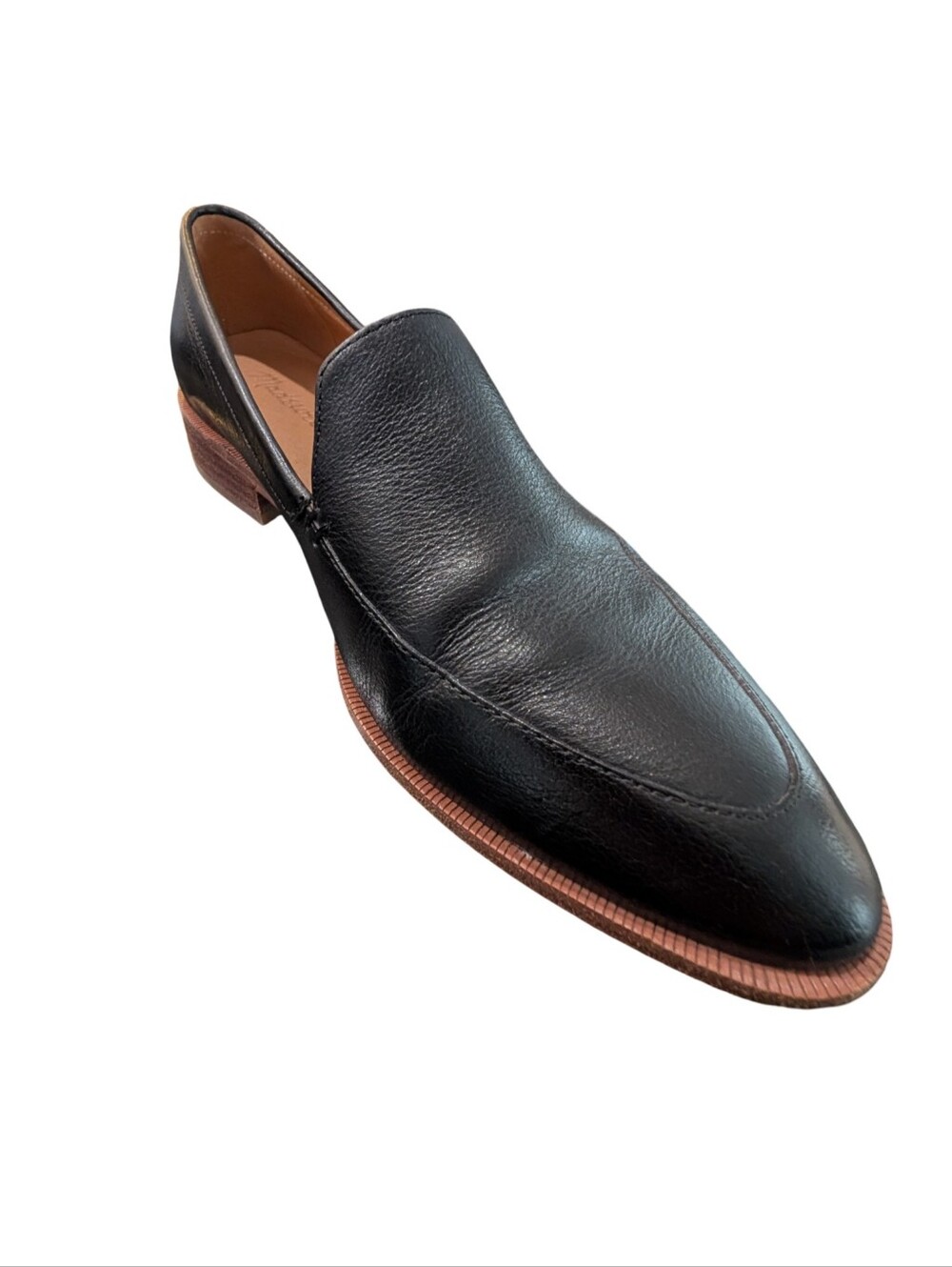 Madewell Frances Loafer in black leather, size 7.5. - Picture 3 of 9